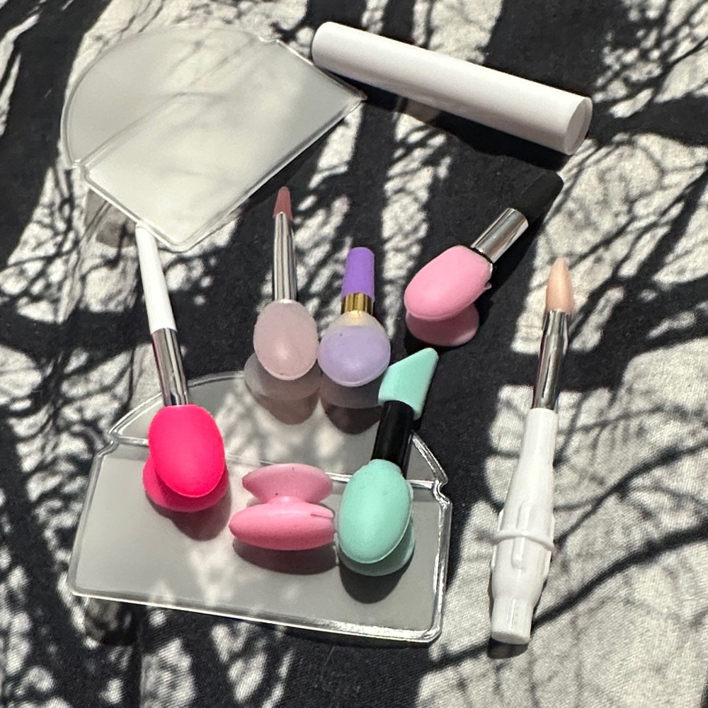 Colorful Silicone Makeup Brush Set